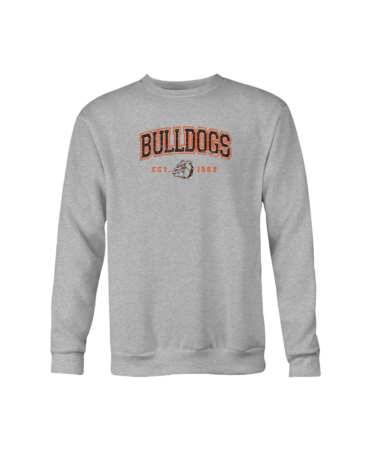 HB-0001 - Bulldogs Est 1962 Crewneck