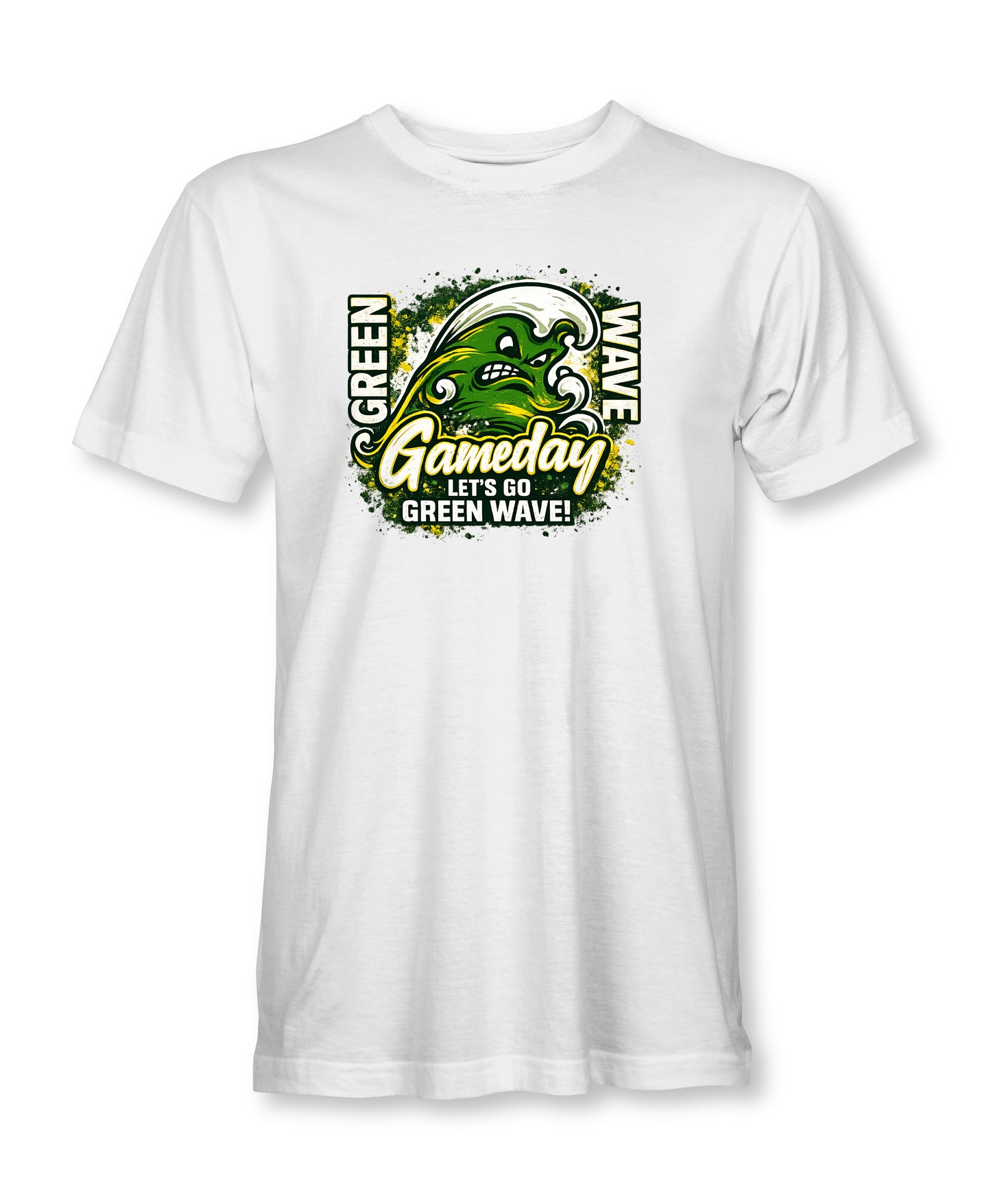 Game Day NC Green Wave School Spirit Shirts
