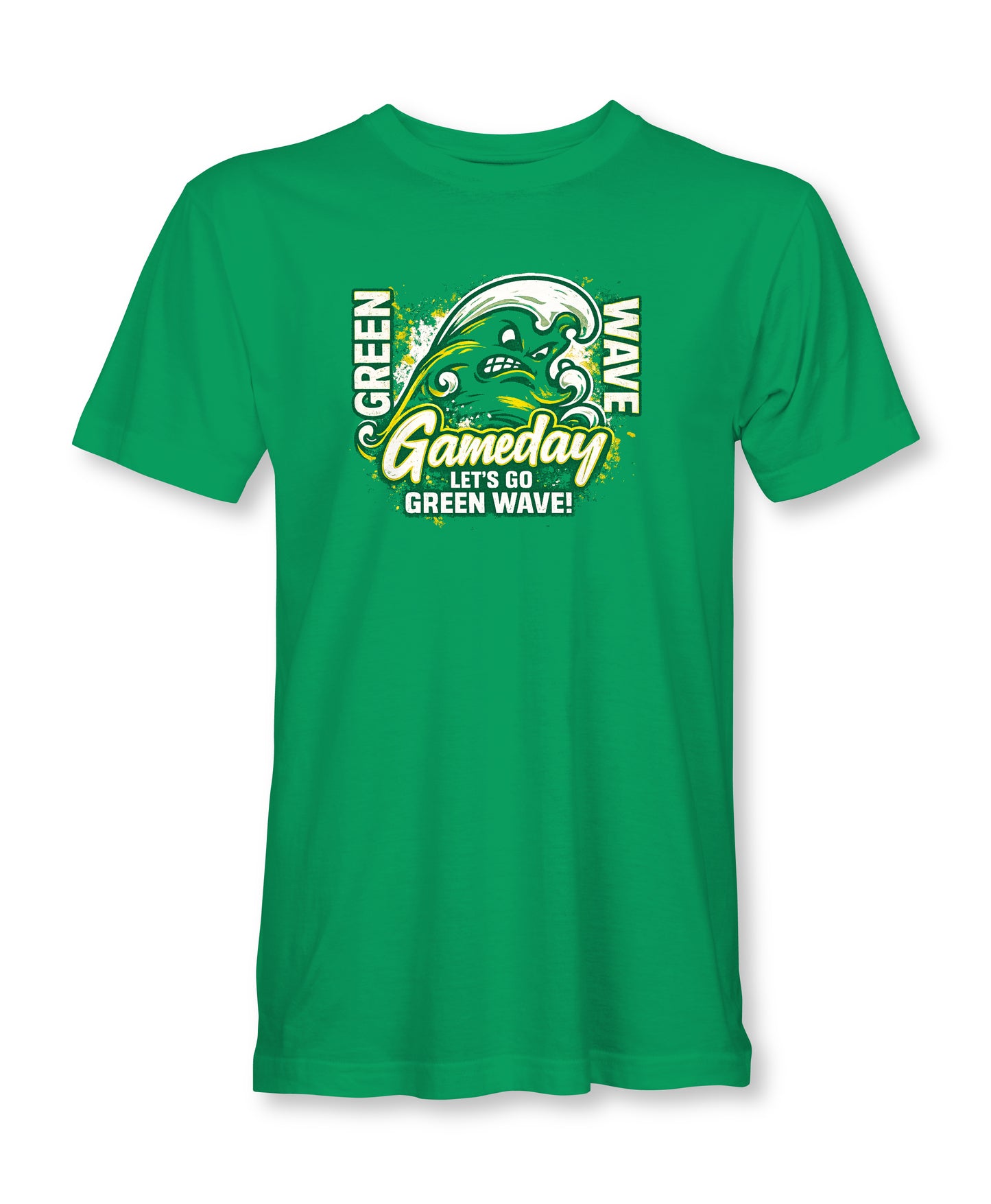 Game Day NC Green Wave School Spirit Shirts
