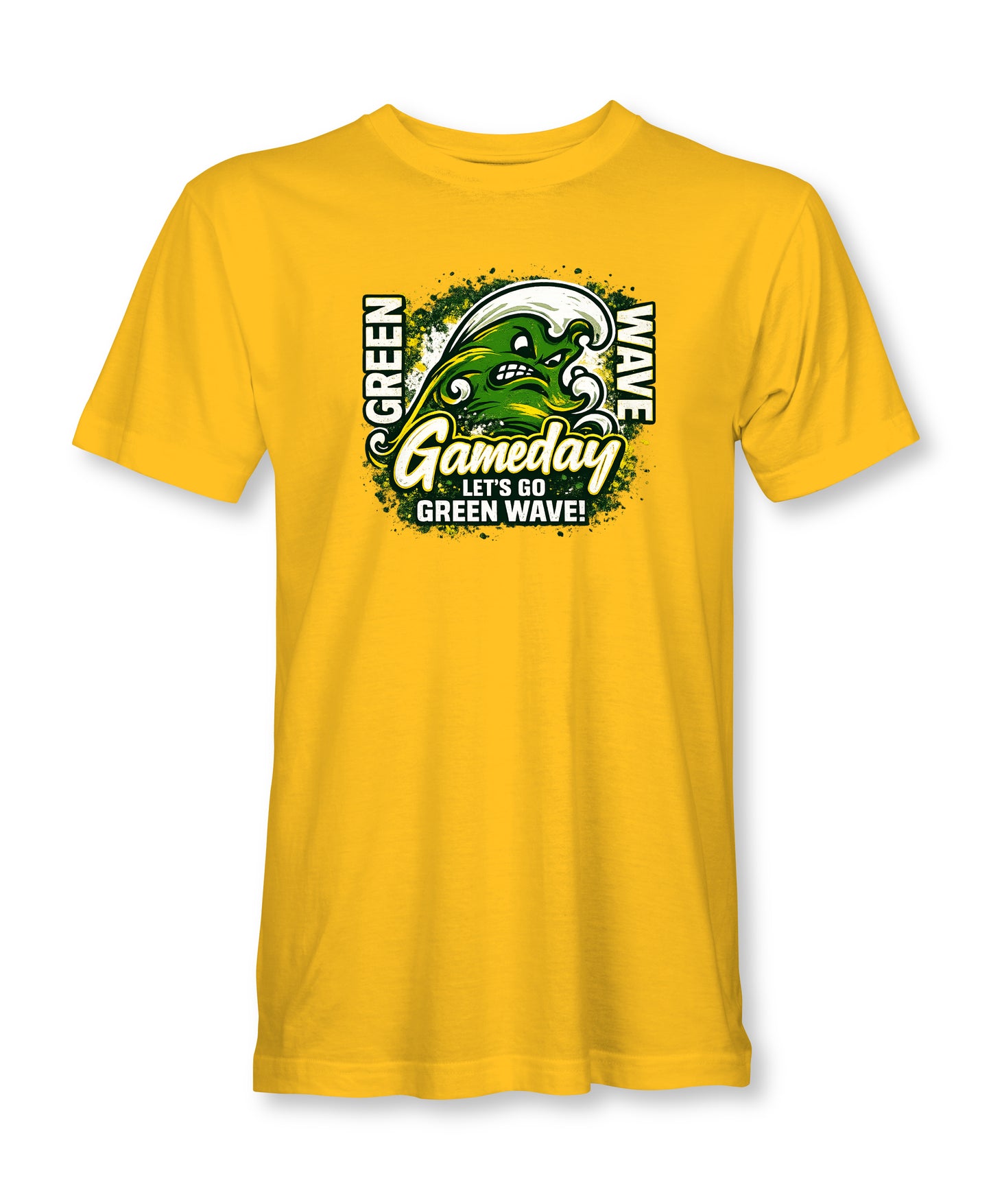 Game Day NC Green Wave School Spirit Shirts