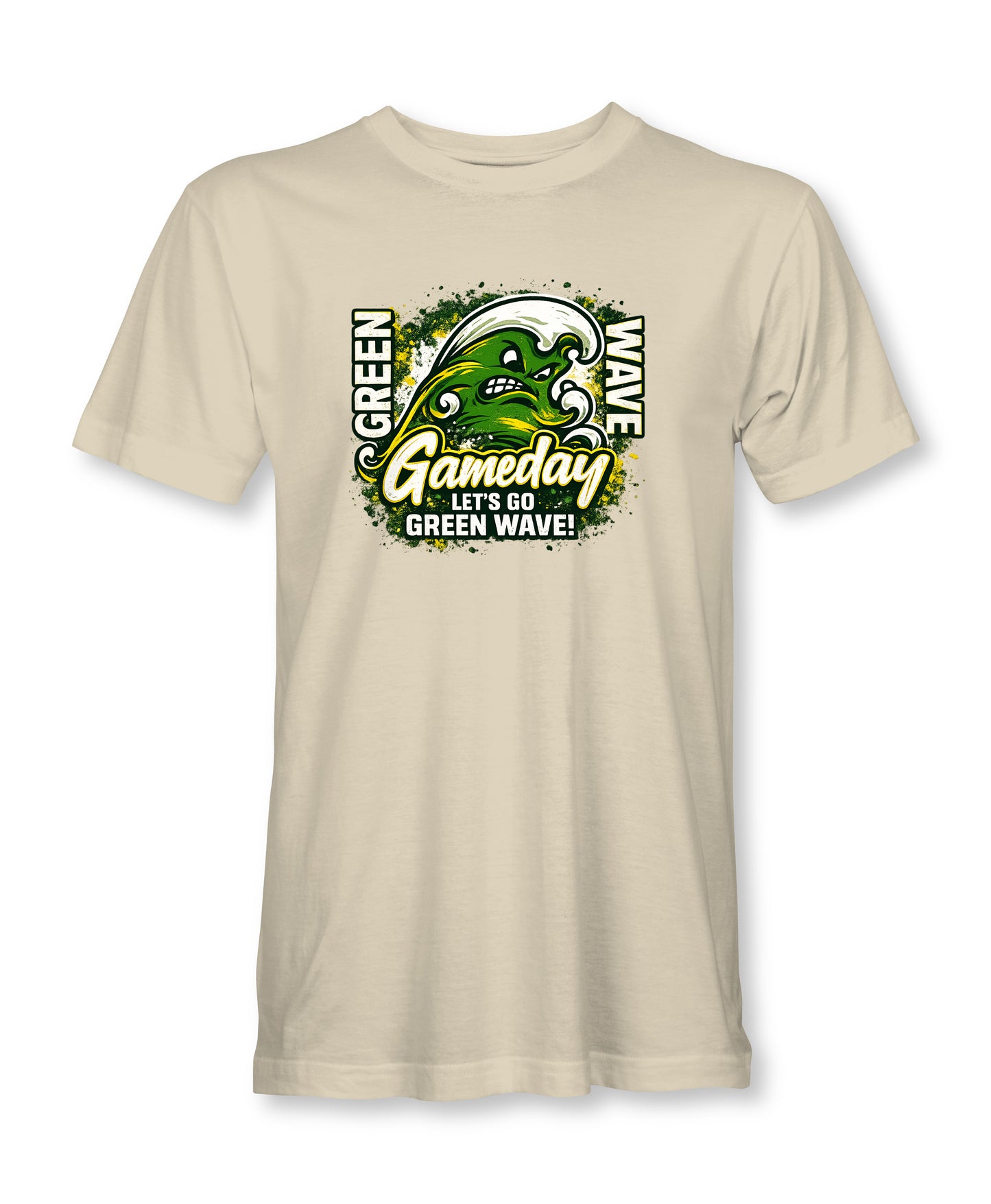 Game Day NC Green Wave School Spirit Shirts